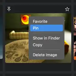 Context Menu Example