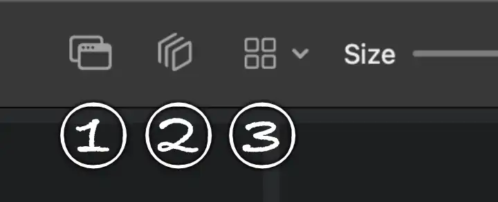 Image Grid Toolbar